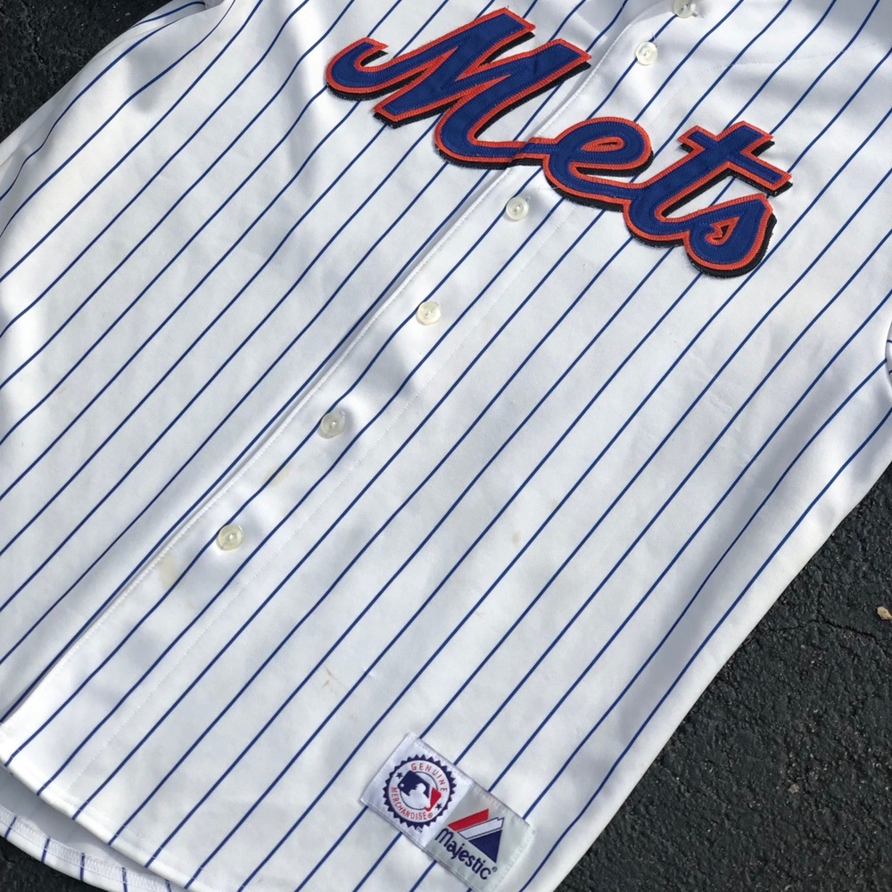 Vintage NY Mets Billy Wagner Majestic MLB